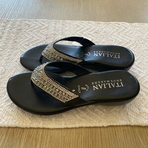 New-“Italian Shoemakers” Rhinestone Sandals (8)